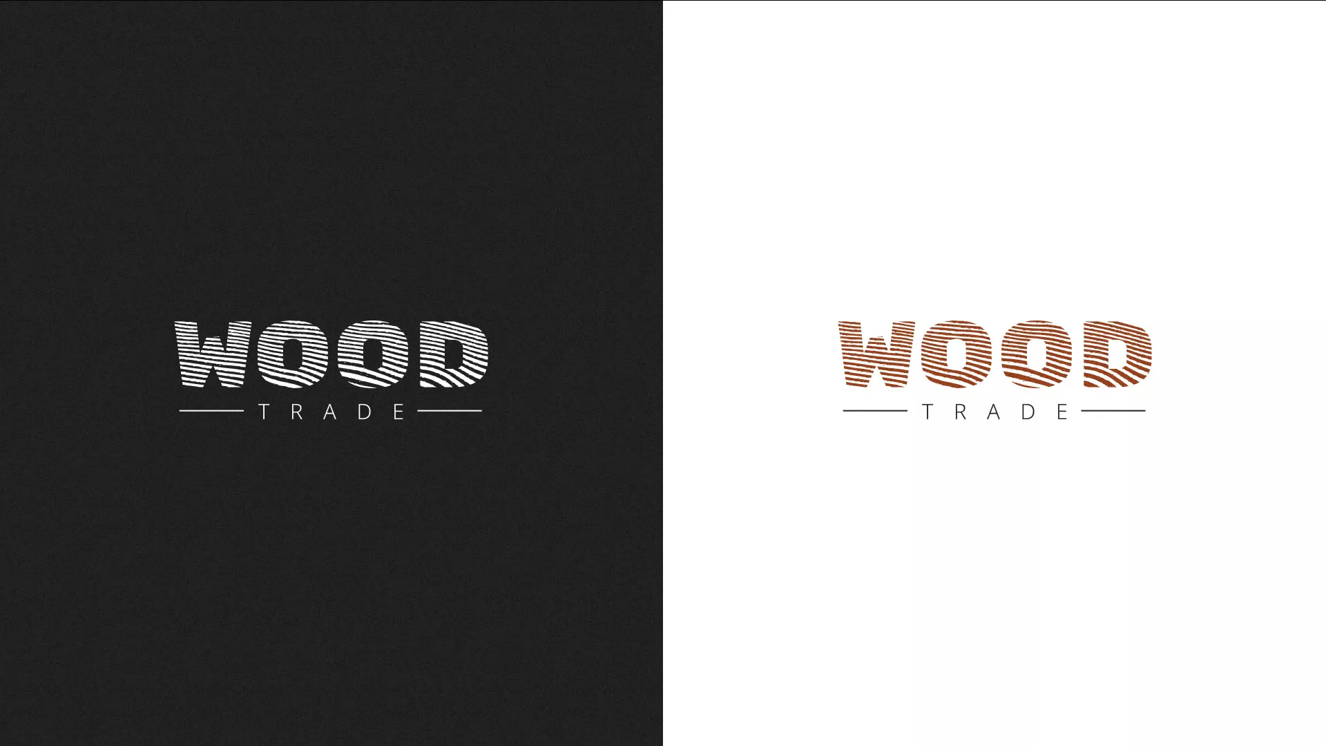 Разработка логотипа для компании «Wood Trade» в Менделеевске
